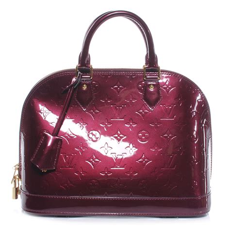 louis vuitton vernis alma gm|authentic Louis Vuitton Alma pm.